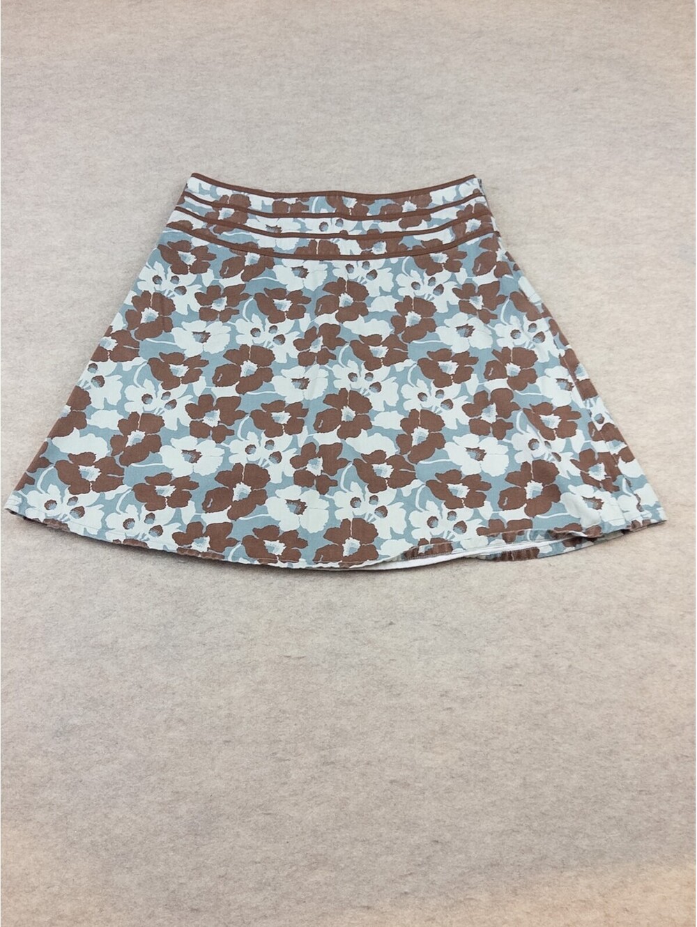 Fossil Women's Floral Cotton Skirt Size 8